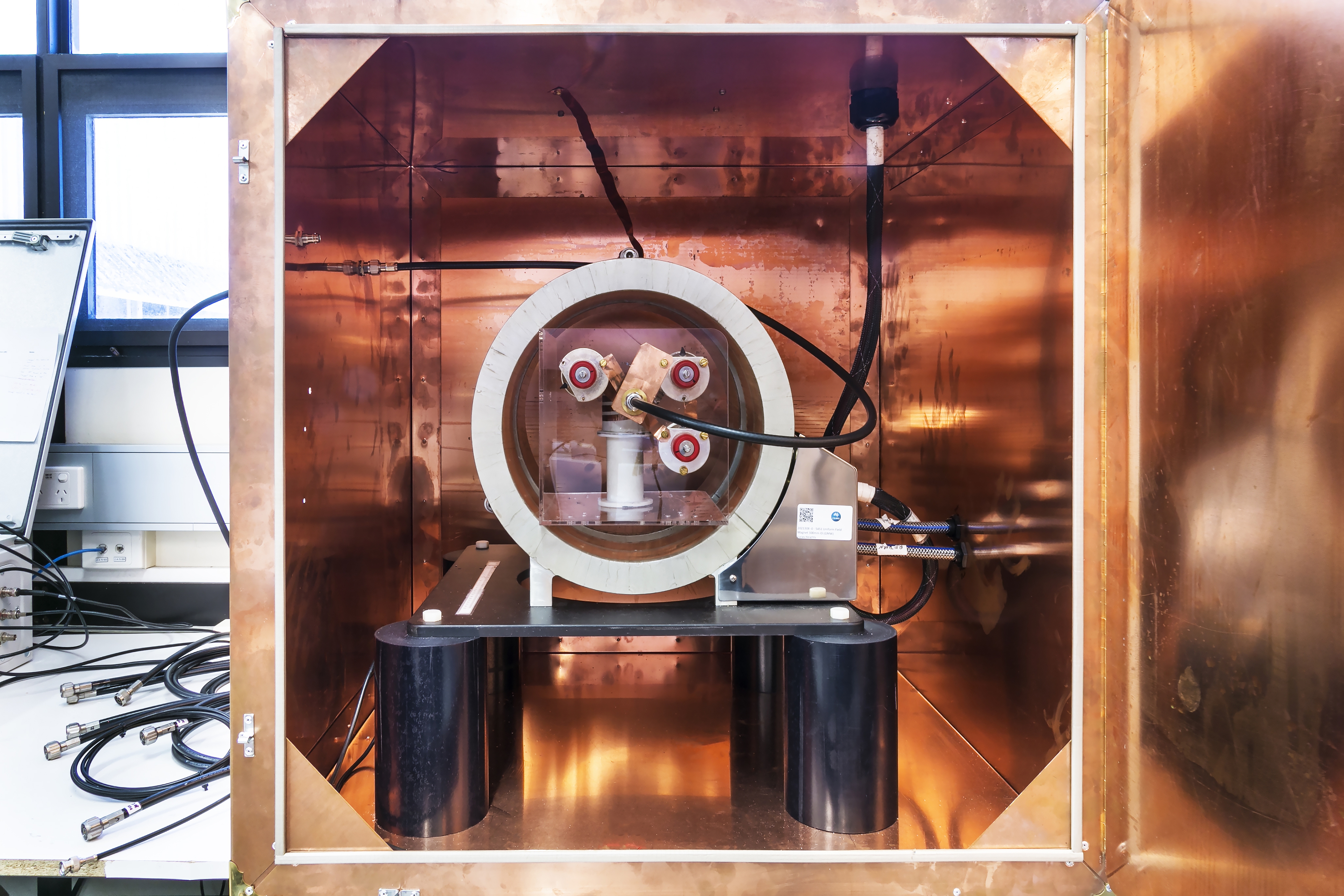CSIRO research facility photograph relating to NextOre magnetic resonance technology