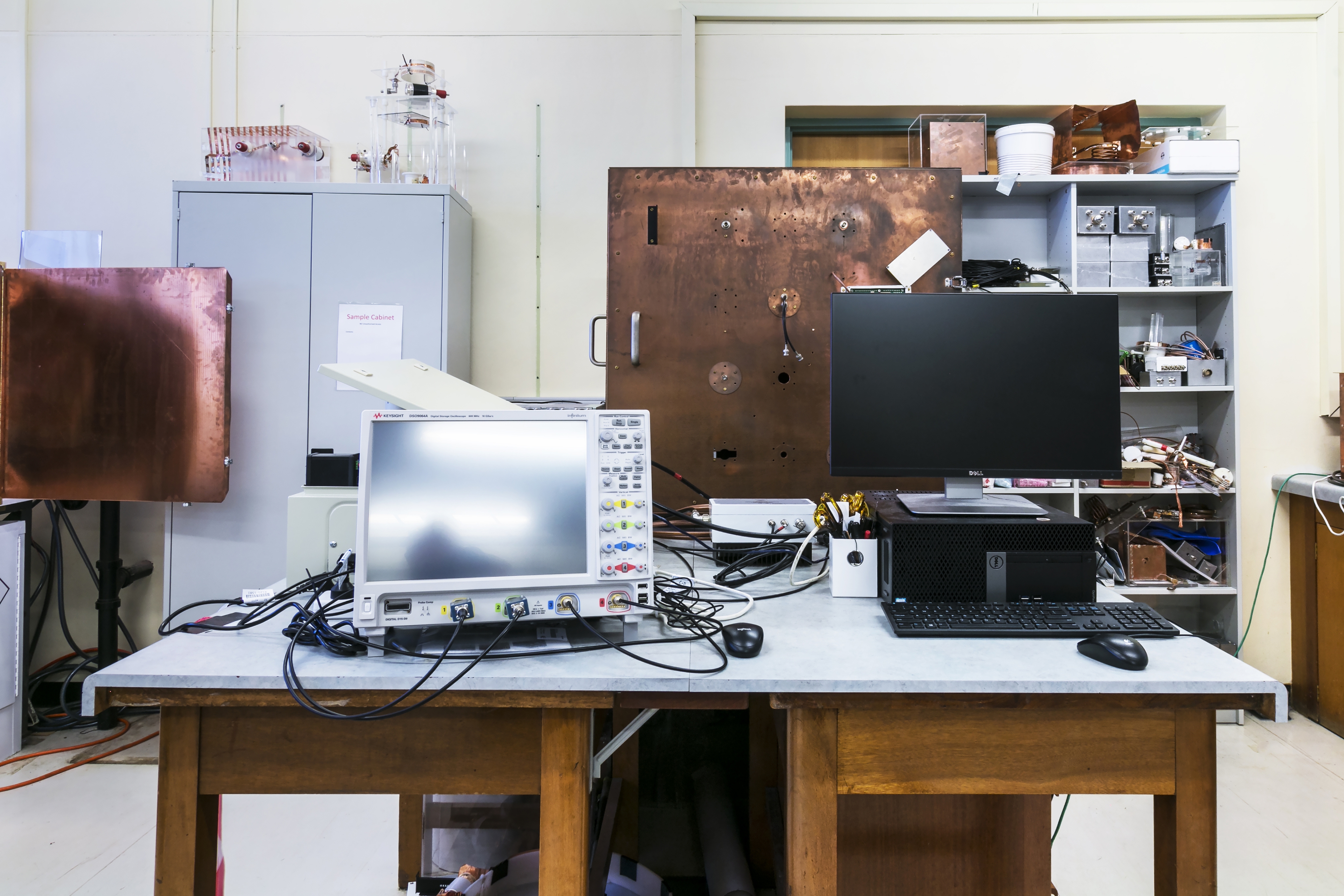 CSIRO research facility photograph relating to NextOre magnetic resonance technology